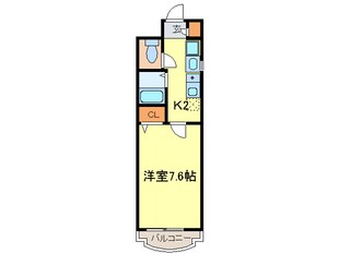 ドミ－ル長者町の物件間取画像